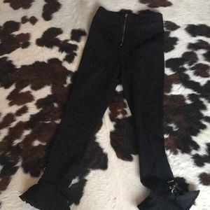 Zara premium denim retro bell bottom pant